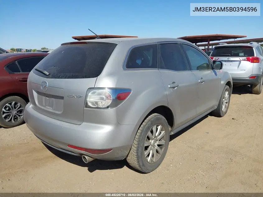 2011 Mazda Cx-7 I Sv VIN: JM3ER2AM5B0394596 Lot: 45220710