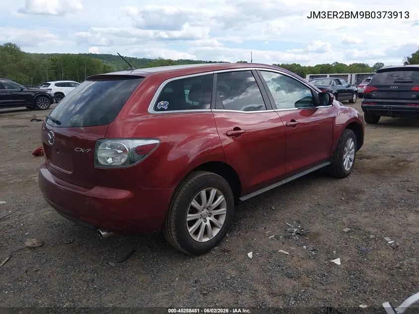 2011 Mazda Cx-7 I Sport VIN: JM3ER2BM9B0373913 Lot: 45288481