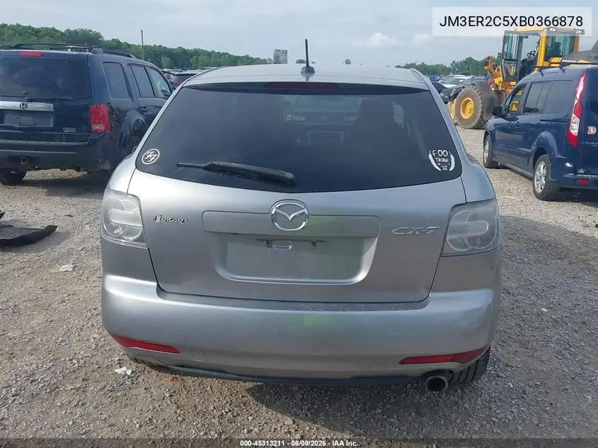 2011 Mazda Cx-7 I Touring VIN: JM3ER2C5XB0366878 Lot: 45313211