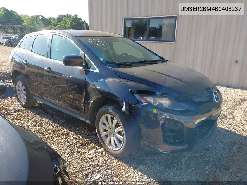 2011 Mazda Cx-7 I Sport VIN: JM3ER2BM4B0403237 Lot: 45378584