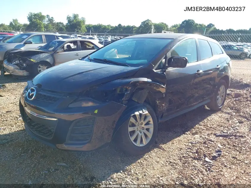 2011 Mazda Cx-7 I Sport VIN: JM3ER2BM4B0403237 Lot: 45378584