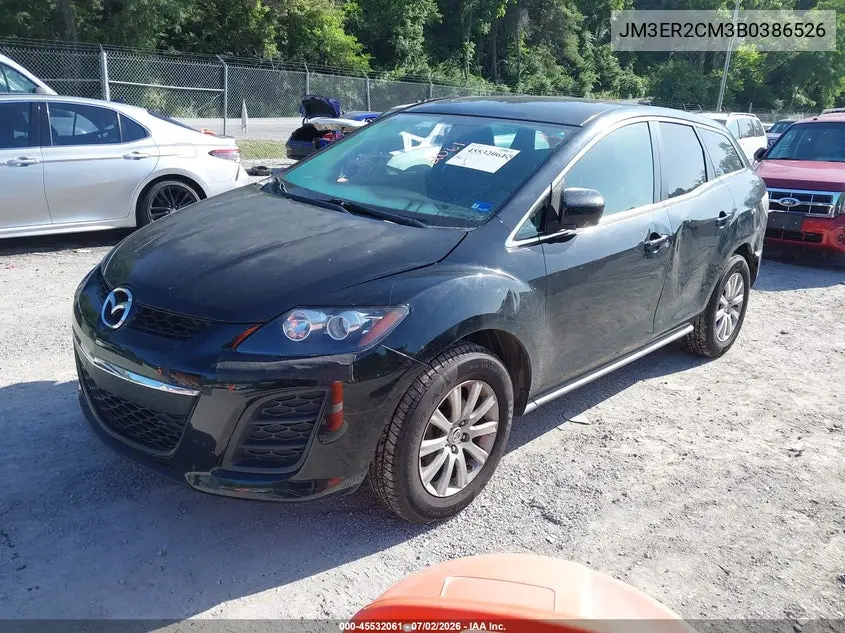 2011 Mazda Cx-7 I Touring VIN: JM3ER2CM3B0386526 Lot: 45532061