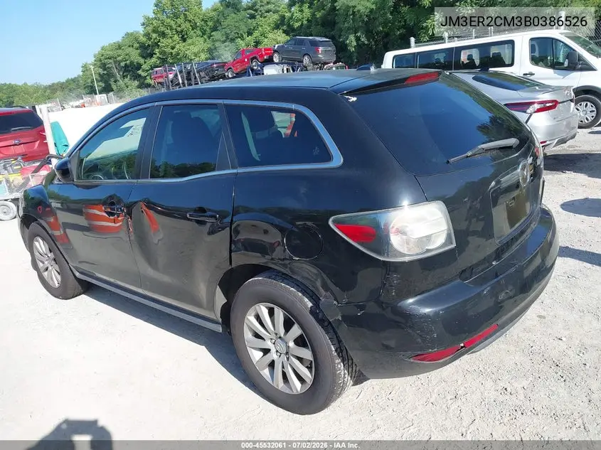 2011 Mazda Cx-7 I Touring VIN: JM3ER2CM3B0386526 Lot: 45532061