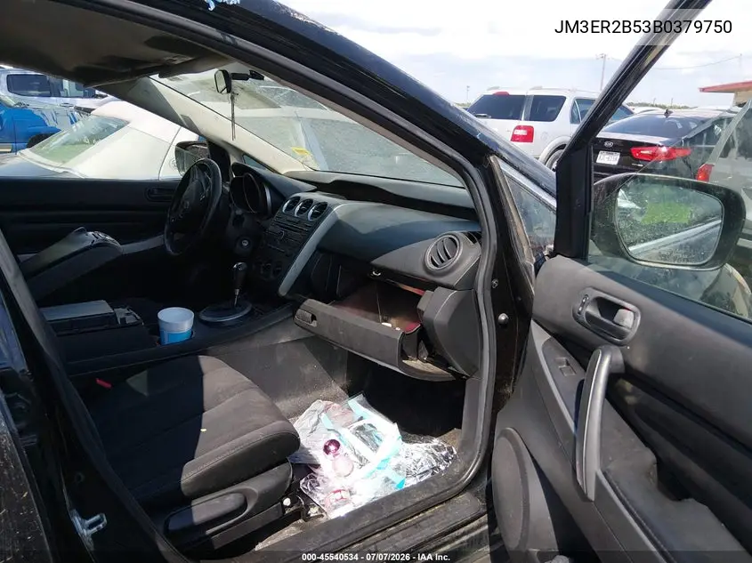 2011 Mazda Cx-7 I Sport VIN: JM3ER2B53B0379750 Lot: 45540534