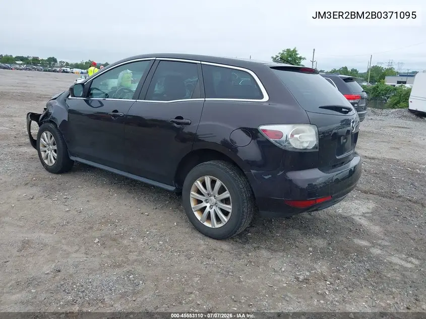 2011 Mazda Cx-7 I Sport VIN: JM3ER2BM2B0371095 Lot: 45553110