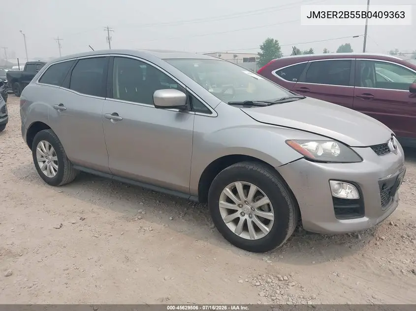 2011 Mazda Cx-7 I Sport VIN: JM3ER2B55B0409363 Lot: 45629506