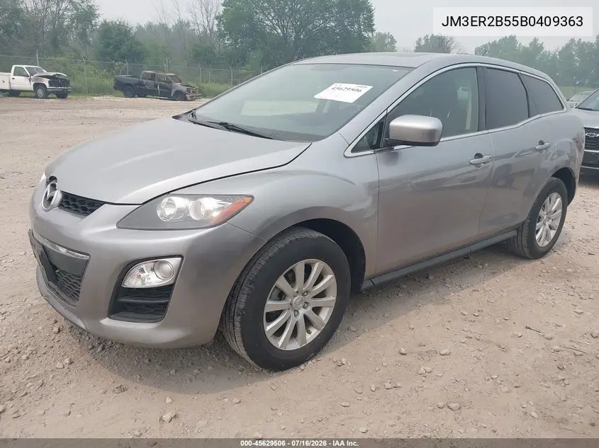 2011 Mazda Cx-7 I Sport VIN: JM3ER2B55B0409363 Lot: 45629506
