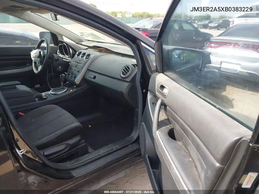 2011 Mazda Cx-7 I Sv VIN: JM3ER2A5XB0383229 Lot: 45654497