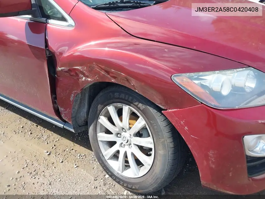 2012 Mazda Cx-7 I Sv VIN: JM3ER2A58C0420408 Lot: 44978639