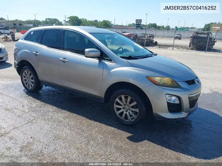 2012 Mazda Cx-7 I Sport VIN: JM3ER2B57C0416252 Lot: 45078259