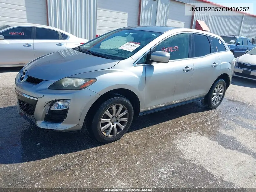 2012 Mazda Cx-7 I Sport VIN: JM3ER2B57C0416252 Lot: 45078259