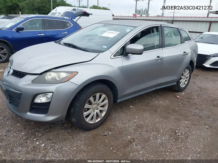 2012 Mazda Cx-7 I Sv VIN: JM3ER2A53C0421272 Lot: 45228427