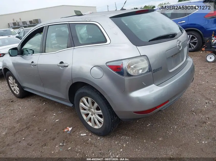 2012 Mazda Cx-7 I Sv VIN: JM3ER2A53C0421272 Lot: 45228427