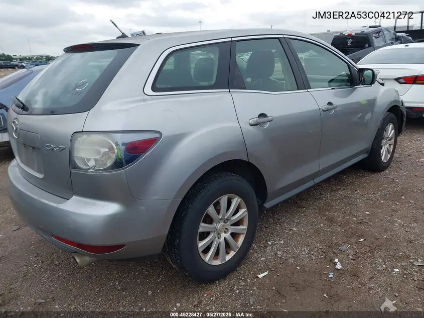 2012 Mazda Cx-7 I Sv VIN: JM3ER2A53C0421272 Lot: 45228427