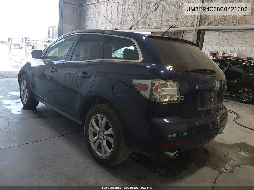 2012 Mazda Cx-7 S Touring VIN: JM3ER4C38C0421002 Lot: 45268240