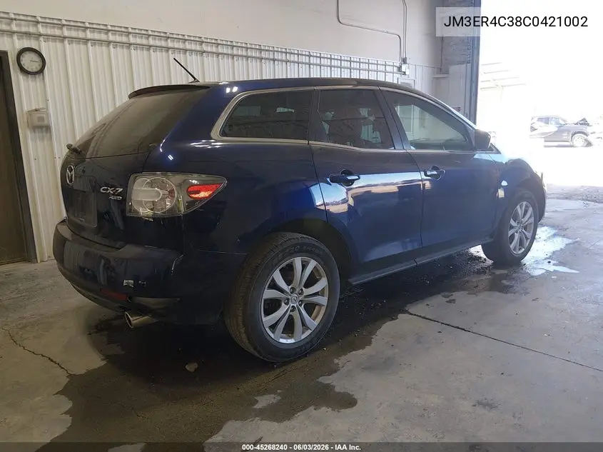 2012 Mazda Cx-7 S Touring VIN: JM3ER4C38C0421002 Lot: 45268240