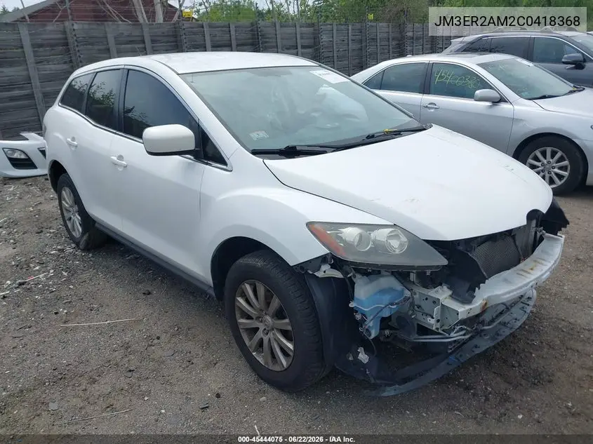 2012 Mazda Cx-7 I Sv VIN: JM3ER2AM2C0418368 Lot: 45444075