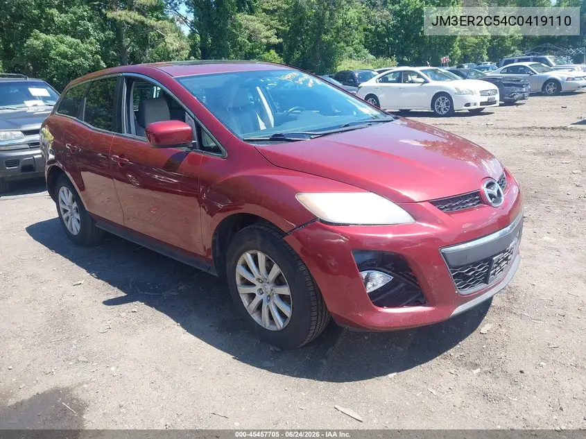 2012 Mazda Cx-7 I Touring VIN: JM3ER2C54C0419110 Lot: 45457705