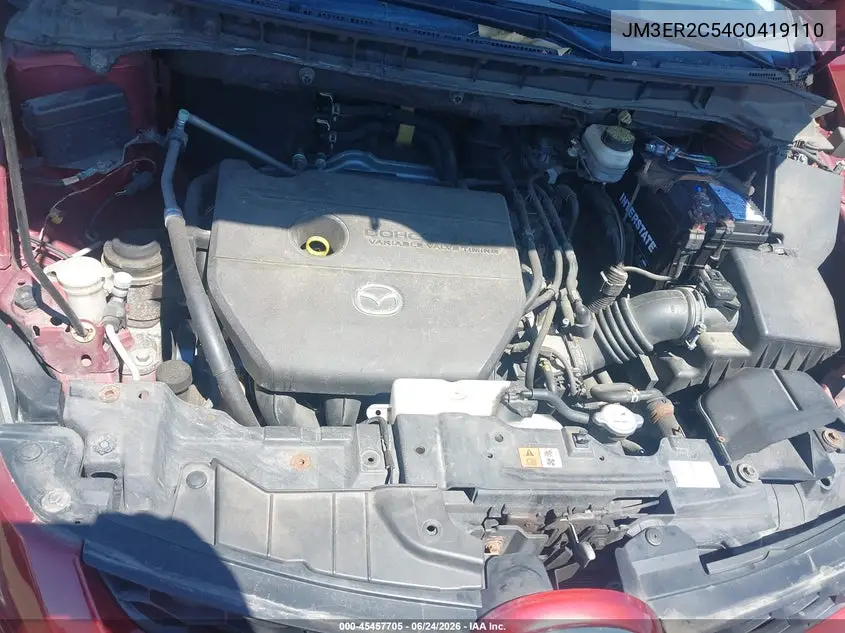 2012 Mazda Cx-7 I Touring VIN: JM3ER2C54C0419110 Lot: 45457705