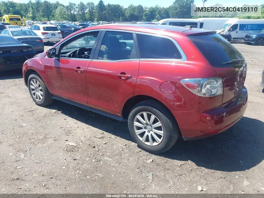 2012 Mazda Cx-7 I Touring VIN: JM3ER2C54C0419110 Lot: 45457705