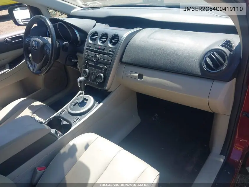 2012 Mazda Cx-7 I Touring VIN: JM3ER2C54C0419110 Lot: 45457705
