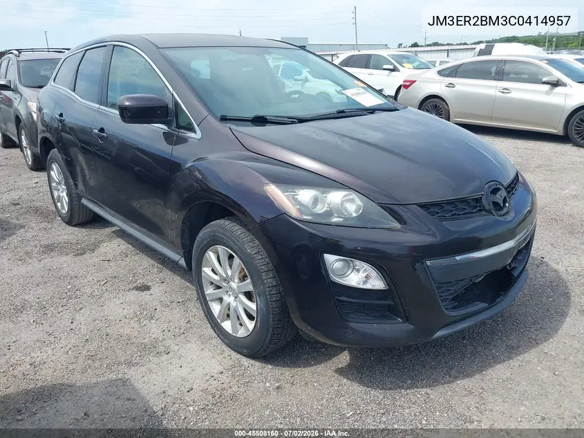 2012 Mazda Cx-7 I Sport VIN: JM3ER2BM3C0414957 Lot: 45508160