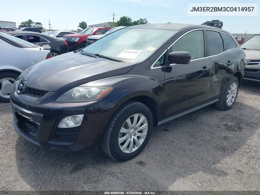 2012 Mazda Cx-7 I Sport VIN: JM3ER2BM3C0414957 Lot: 45508160