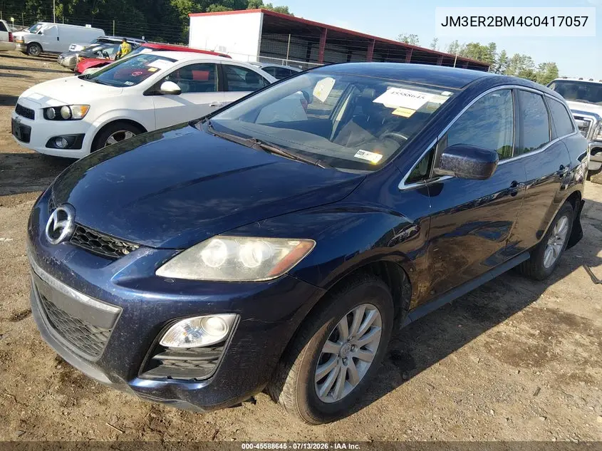 2012 Mazda Cx-7 I Sport VIN: JM3ER2BM4C0417057 Lot: 45588645