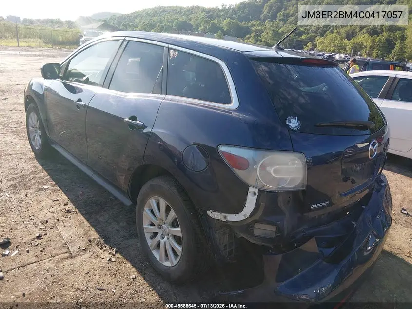 2012 Mazda Cx-7 I Sport VIN: JM3ER2BM4C0417057 Lot: 45588645