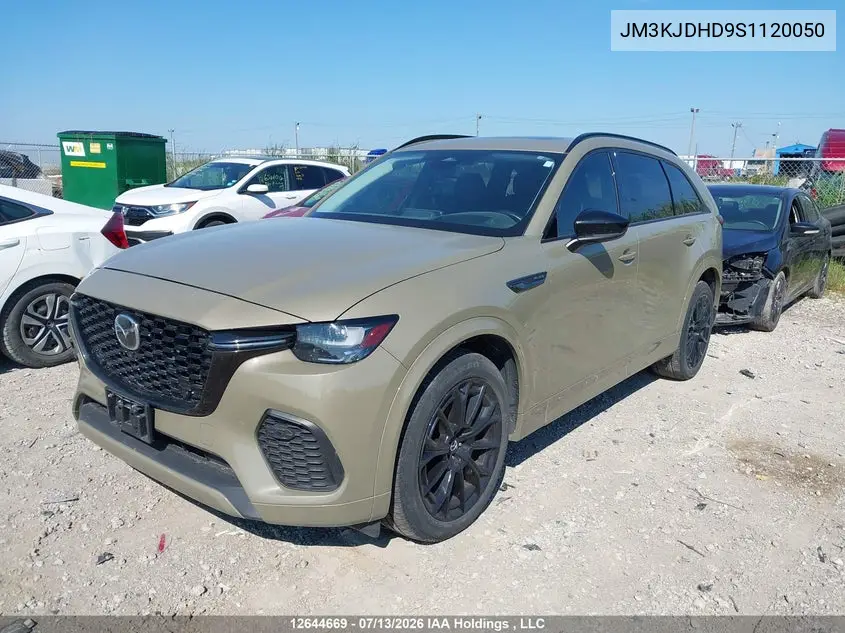 2025 Mazda Cx-70 Mhev VIN: JM3KJDHD9S1120050 Lot: 12644669