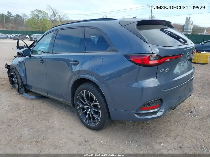 2025 Mazda Cx-70 3.3 Turbo S Premium VIN: JM3KJDHC0S1109929 Lot: 44911142