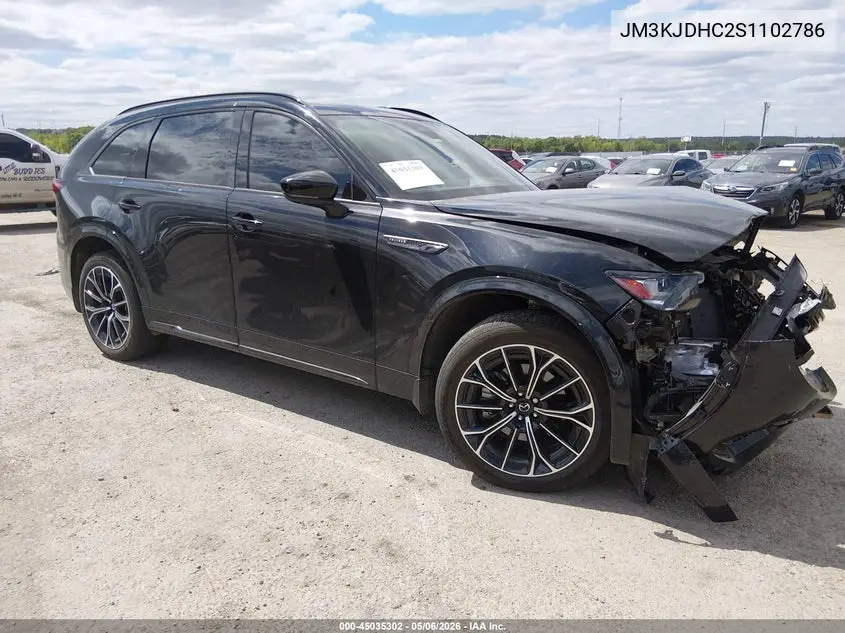 2025 Mazda Cx-70 3.3 Turbo S Premium VIN: JM3KJDHC2S1102786 Lot: 45035302