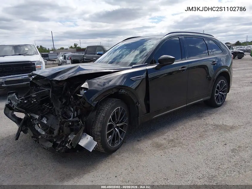 2025 Mazda Cx-70 3.3 Turbo S Premium VIN: JM3KJDHC2S1102786 Lot: 45035302