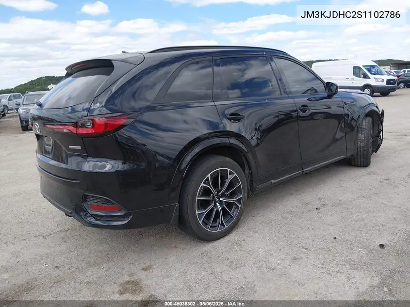 2025 Mazda Cx-70 3.3 Turbo S Premium VIN: JM3KJDHC2S1102786 Lot: 45035302