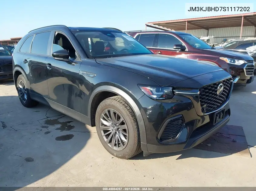 2025 Mazda Cx-70 3.3 Turbo Preferred Package VIN: JM3KJBHD7S1117202 Lot: 45084257