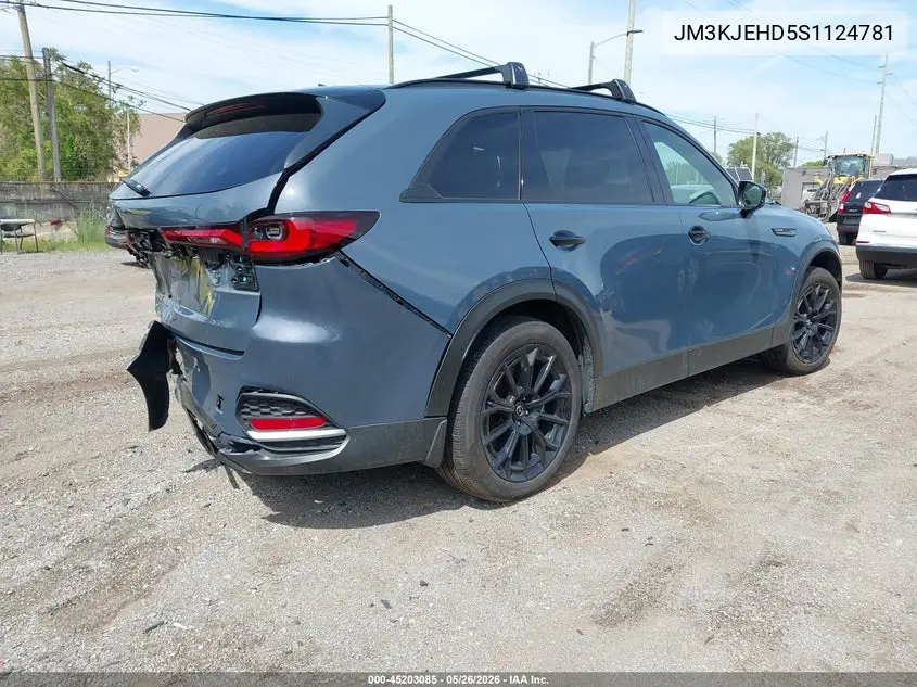 2025 Mazda Cx-70 3.3 Turbo Premium Plus Package VIN: JM3KJEHD5S1124781 Lot: 45203085