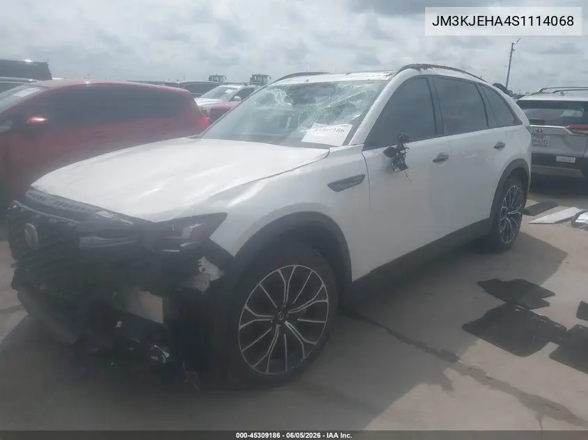 2025 Mazda Cx-70 Phev Premium Plus Package VIN: JM3KJEHA4S1114068 Lot: 45309186