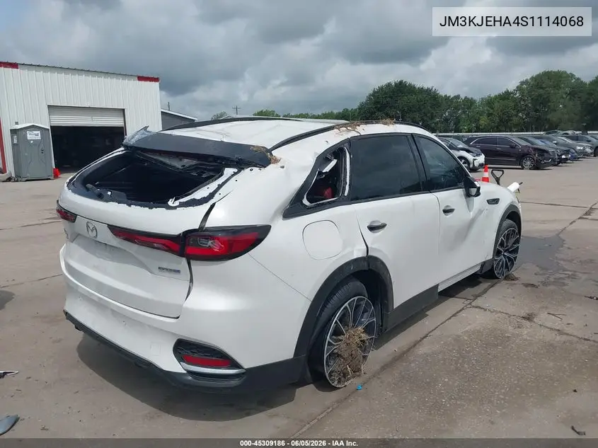 2025 Mazda Cx-70 Phev Premium Plus Package VIN: JM3KJEHA4S1114068 Lot: 45309186