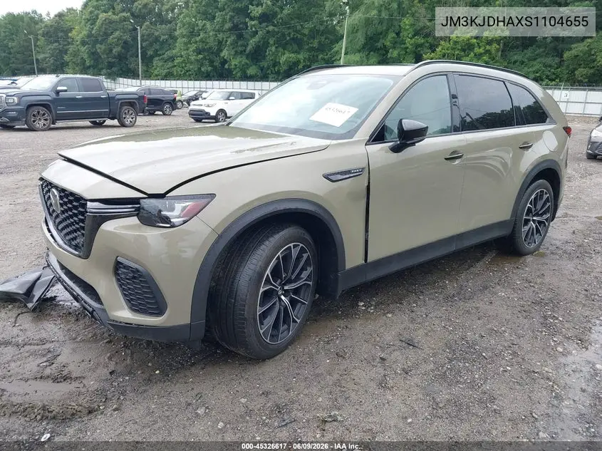 2025 Mazda Cx-70 Phev Premium Package VIN: JM3KJDHAXS1104655 Lot: 45326617