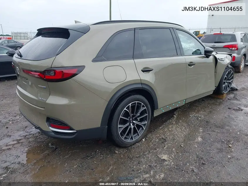 2025 Mazda Cx-70 Phev Premium Package VIN: JM3KJDHAXS1104655 Lot: 45326617