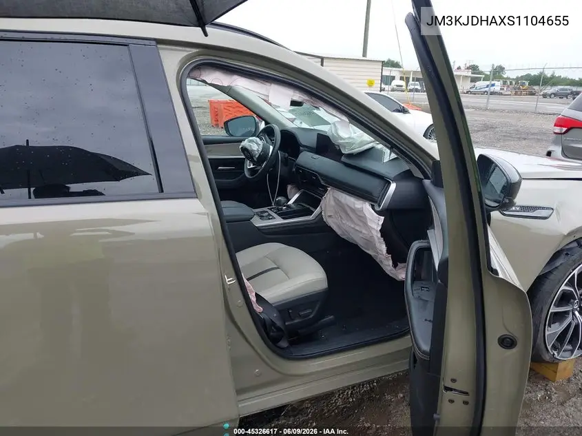 2025 Mazda Cx-70 Phev Premium Package VIN: JM3KJDHAXS1104655 Lot: 45326617