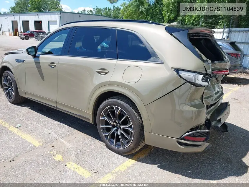 2025 Mazda Cx-70 3.3 Turbo S Premium VIN: JM3KJDHC7S1104839 Lot: 45454927