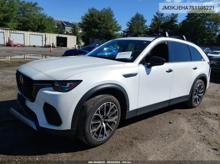 2025 Mazda Cx-70 Phev Premium Plus Package VIN: JM3KJEHA7S1105221 Lot: 45459020