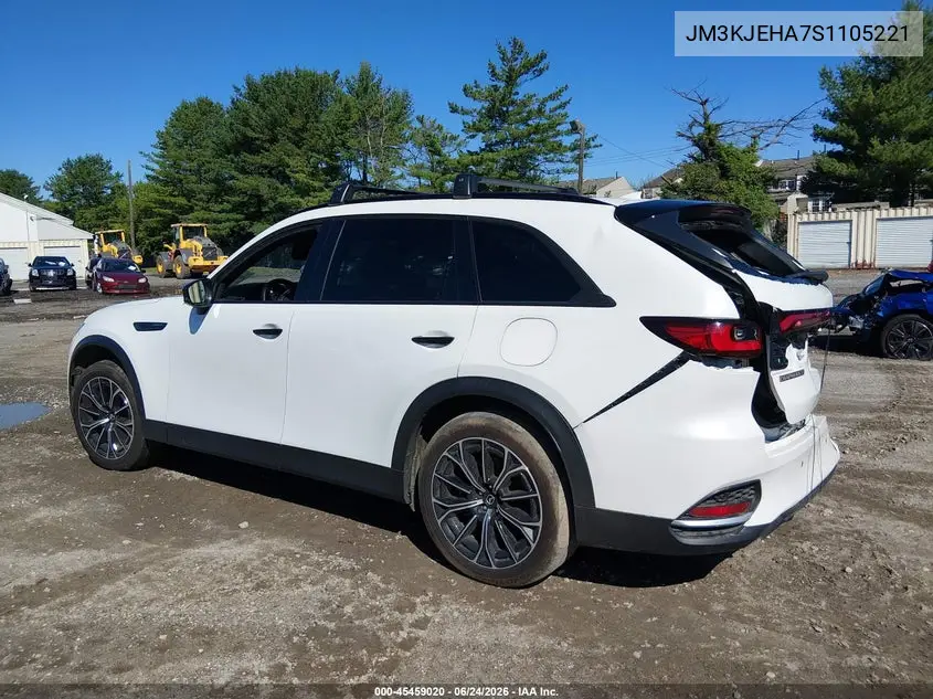 2025 Mazda Cx-70 Phev Premium Plus Package VIN: JM3KJEHA7S1105221 Lot: 45459020