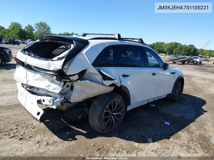 2025 Mazda Cx-70 Phev Premium Plus Package VIN: JM3KJEHA7S1105221 Lot: 45459020