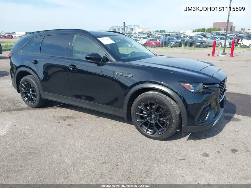 2025 Mazda Cx-70 3.3 Turbo Premium Package VIN: JM3KJDHD1S1115599 Lot: 45573822