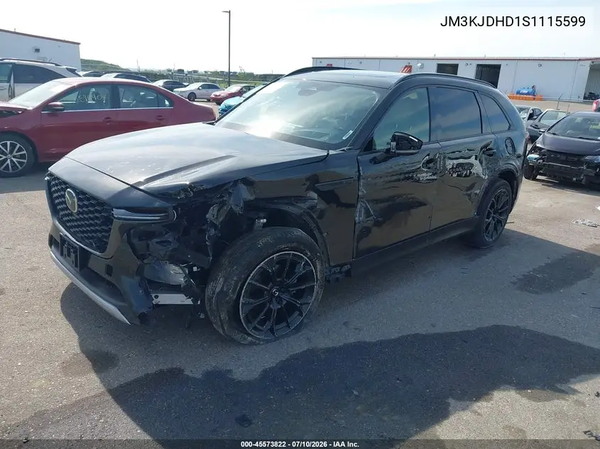 2025 Mazda Cx-70 3.3 Turbo Premium Package VIN: JM3KJDHD1S1115599 Lot: 45573822