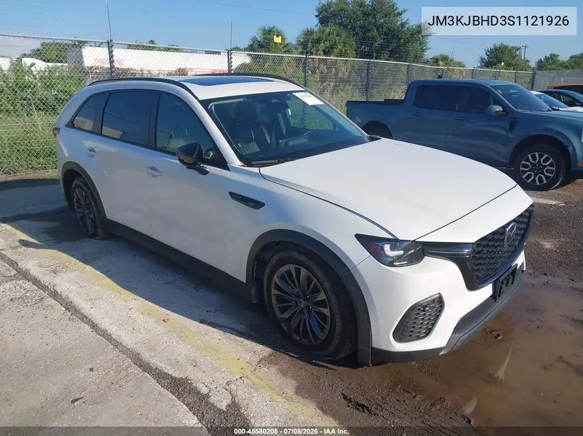 2025 Mazda Cx-70 3.3 Turbo Preferred Package VIN: JM3KJBHD3S1121926 Lot: 45580205