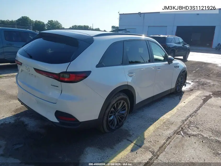 2025 Mazda Cx-70 3.3 Turbo Preferred Package VIN: JM3KJBHD3S1121926 Lot: 45580205