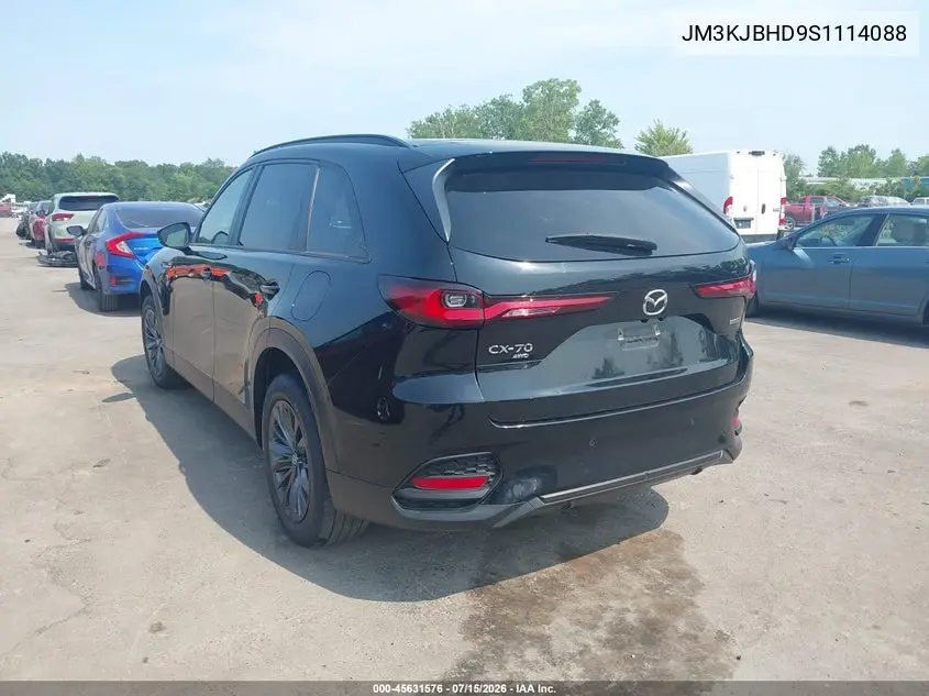 2025 Mazda Cx-70 3.3 Turbo Preferred Package VIN: JM3KJBHD9S1114088 Lot: 45631576